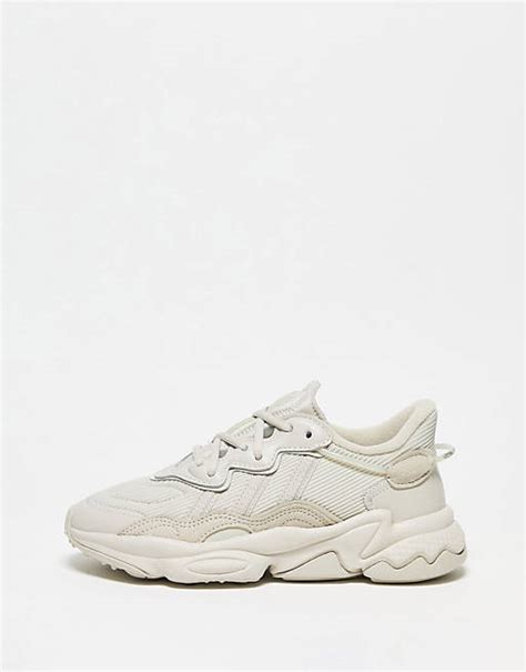 adidas ozweego triple beige|adidas originals ozweego sneakers.